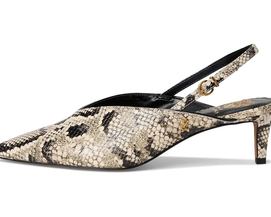 Vince Camuto Kylien Slingback Kitten Heel Pumps Women's