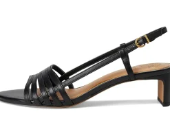 Vince Camuto Layton Strappy Kitten Heel Sandals Women's