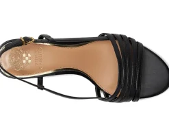 Vince Camuto Layton Strappy Kitten Heel Sandals Women's