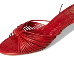 Vince Camuto Lory Ankle Wrap Kitten Heel Sandals Women's