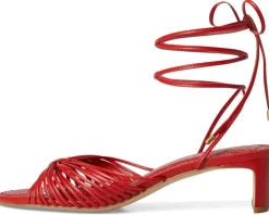 Vince Camuto Lory Ankle Wrap Kitten Heel Sandals Women's