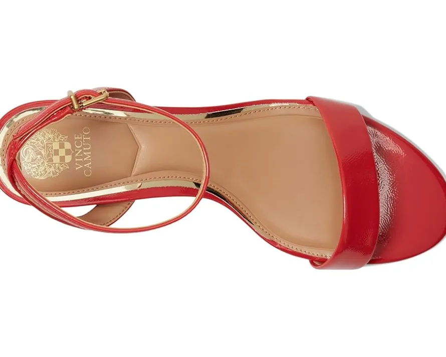 Vince Camuto Lylah Kitten Heel Ankle Strap Sandals Women's