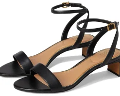 Vince Camuto Lylah Kitten Heel Ankle Strap Sandals Women's