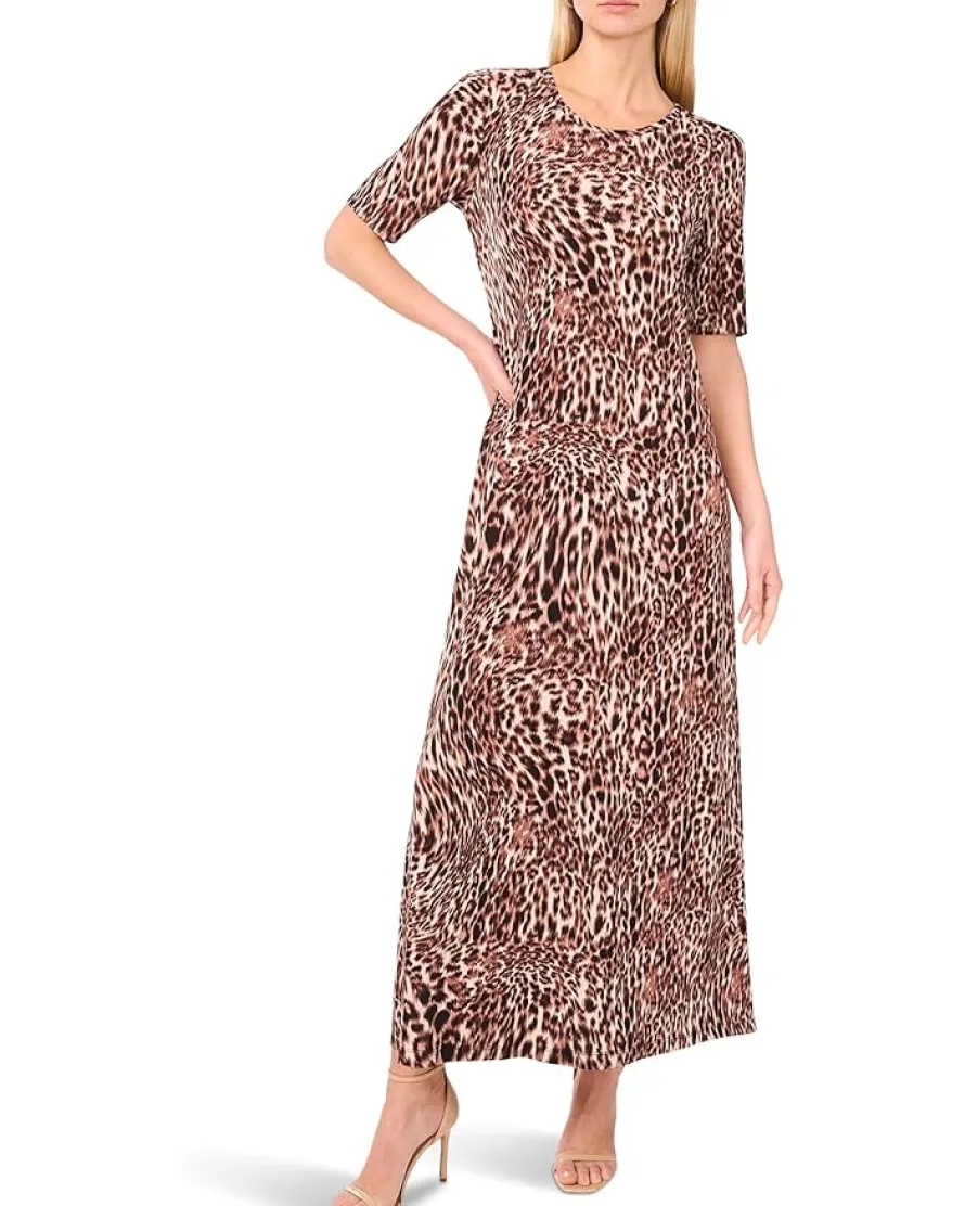 Vince Camuto Maxi Dress With 3/4 Sleeves Women's