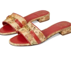 Vince Camuto Maxine Banded Buckle Slide Sandals Women's