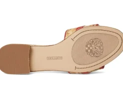 Vince Camuto Maxine Banded Buckle Slide Sandals Women's