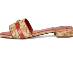 Vince Camuto Maxine Banded Buckle Slide Sandals Women's