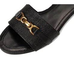 Vince Camuto Maxine Banded Buckle Slide Sandals Women's