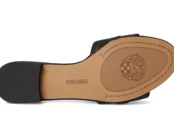 Vince Camuto Maxine Banded Buckle Slide Sandals Women's