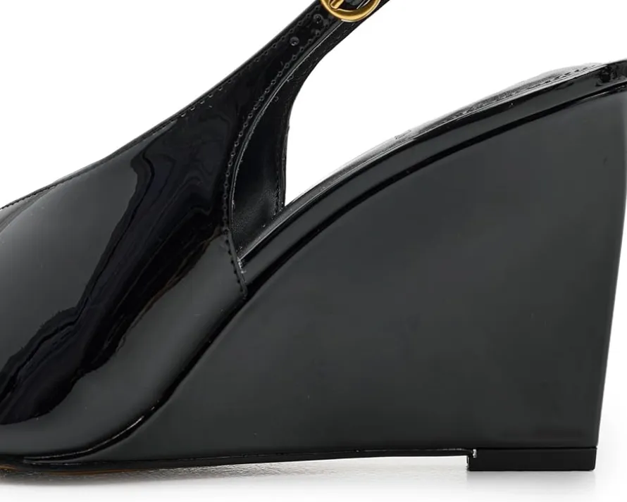 Vince Camuto Meristi Slingback Closed Toe Wedge Women's