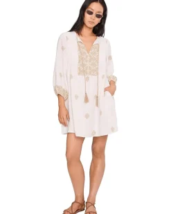 Vince Camuto Mini Dress With Neck Tie Women's