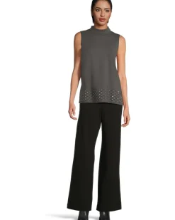 Vince Camuto Mock Neck Sleeveless Tunic Women's