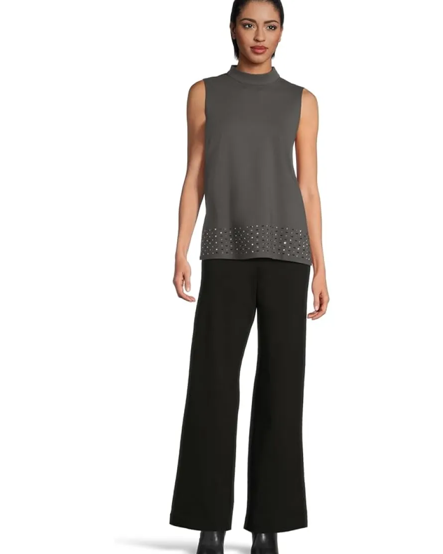 Vince Camuto Mock Neck Sleeveless Tunic Women's