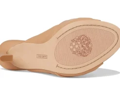Vince Camuto Patie Buckle Gathered High Heel Sandal Women's