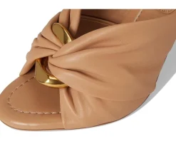 Vince Camuto Patie Buckle Gathered High Heel Sandal Women's