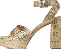 Vince Camuto Pessa Woven Platform Sandals Women's