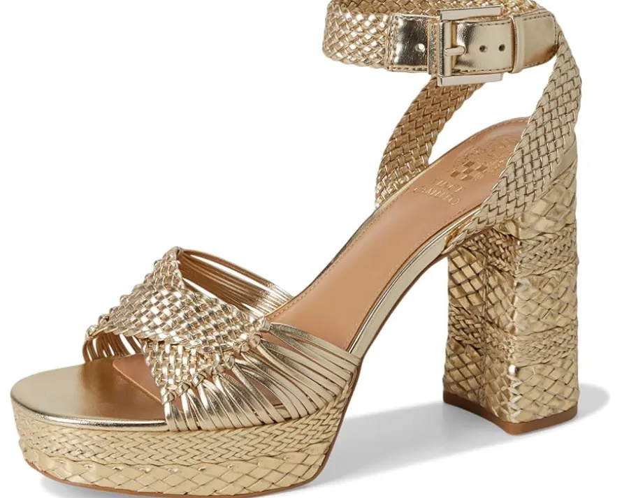 Vince Camuto Pessa Woven Platform Sandals Women's