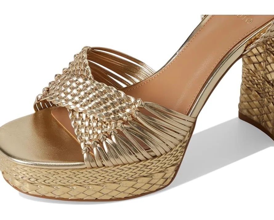 Vince Camuto Pessa Woven Platform Sandals Women's