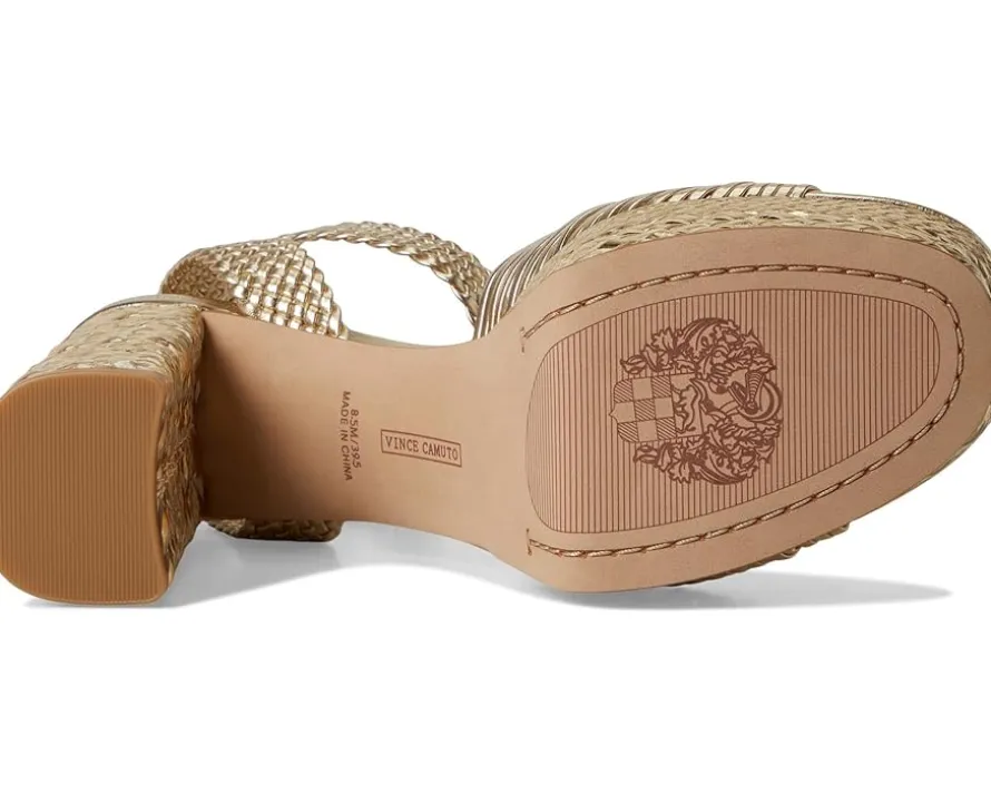 Vince Camuto Pessa Woven Platform Sandals Women's