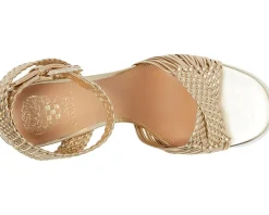 Vince Camuto Pessa Woven Platform Sandals Women's