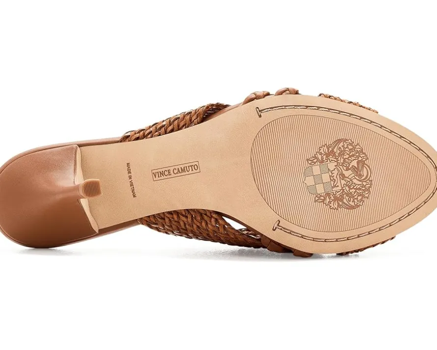 Vince Camuto Pheya Knotted High Heel Mule Sandals Women's