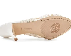 Vince Camuto Pheya Knotted High Heel Mule Sandals Women's