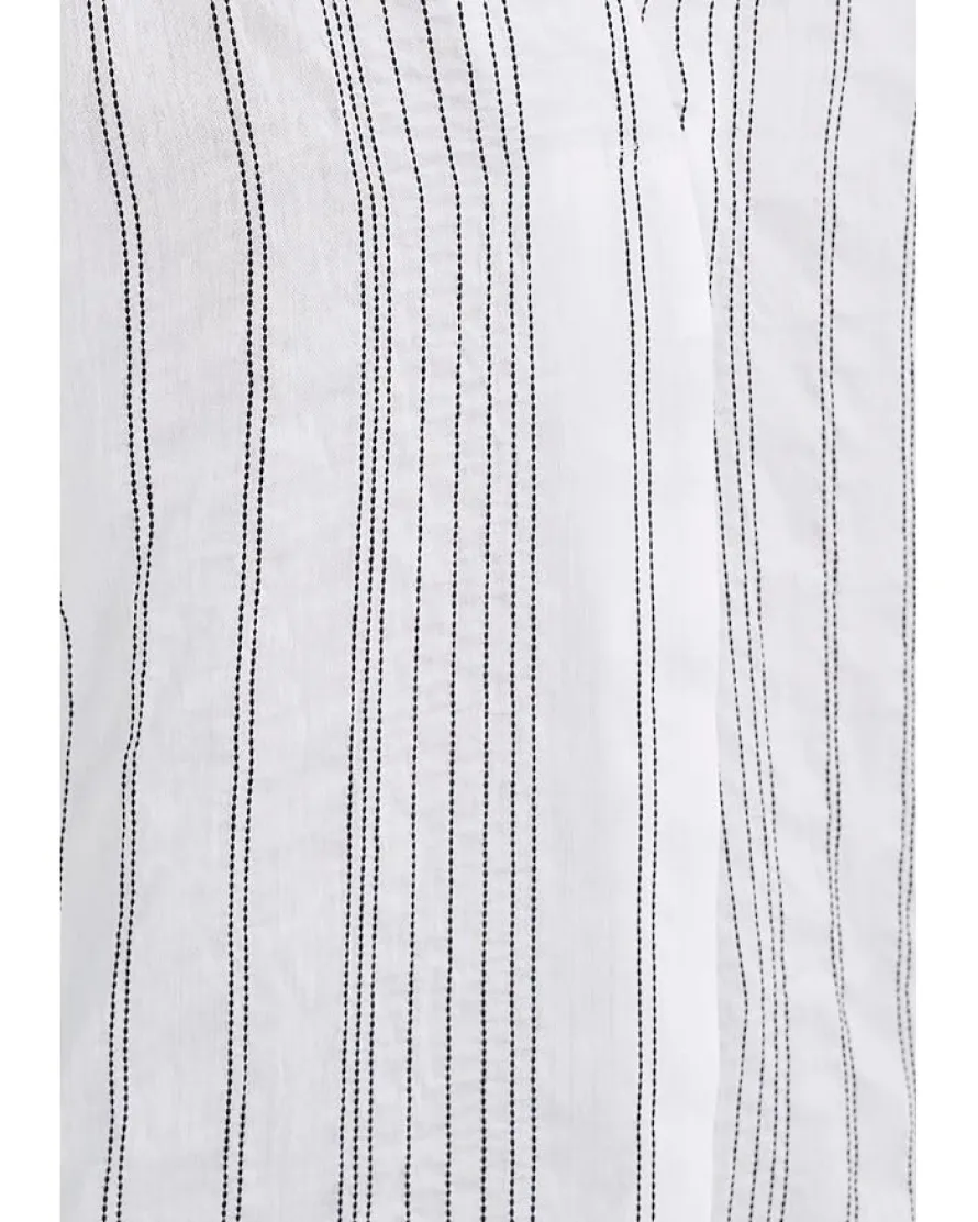 Vince Camuto Relaxed Collar Short Sleeve Blouse Women's