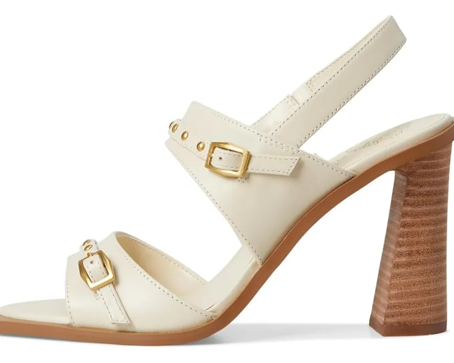 Vince Camuto Ridena Studded Buckle High Heel Sandals Women's