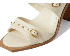 Vince Camuto Ridena Studded Buckle High Heel Sandals Women's