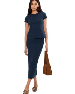 Vince Camuto Short Sleeve Shirt with Keyhole Back Women's