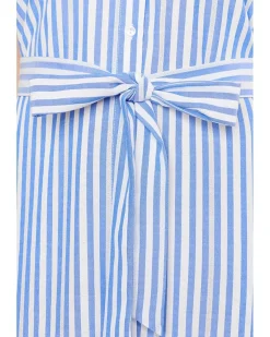 Vince Camuto Sleeveless Button-up Maxi Dress With Sash Women's