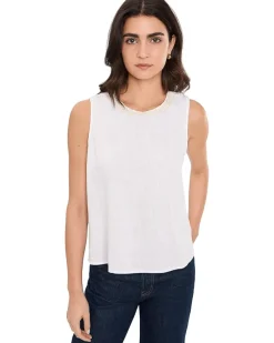 Vince Camuto Sleeveless Crew Neck Blouse Women's