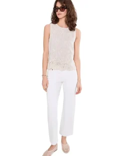 Vince Camuto Sleeveless Crewneck Blouse Women's