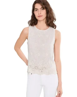Vince Camuto Sleeveless Crewneck Blouse Women's