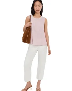 Vince Camuto Sleeveless Crew Neck Blouse Women's