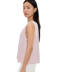Vince Camuto Sleeveless Crew Neck Blouse Women's