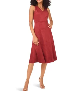 Vince Camuto Sleeveless Midi Dress with Seams Women's