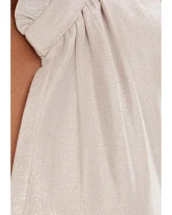 Vince Camuto Sleeveless Tiered Ruffle Maxi with Smocked Waist Women's