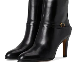 Vince Camuto Sybilla Double Strap High Heel Bootsie Women's