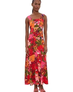 Vince Camuto Thick Strap Maxi Dress Women's