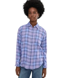 Vineyard Vines Birdie Flannel Button-Down Women's