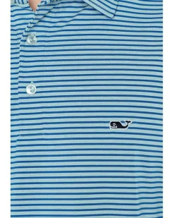 Vineyard Vines Bradley Stripe Sankaty Polo Men's