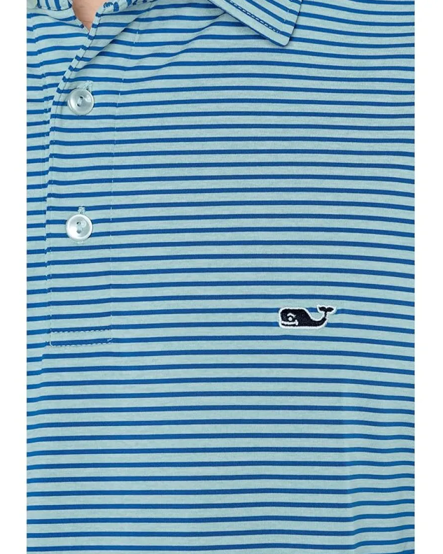 Vineyard Vines Bradley Stripe Sankaty Polo Men's