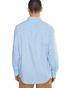 Vineyard Vines Catamaran Check Performance Cotton Shirt Men's