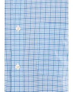 Vineyard Vines Catamaran Check Performance Cotton Shirt Men's