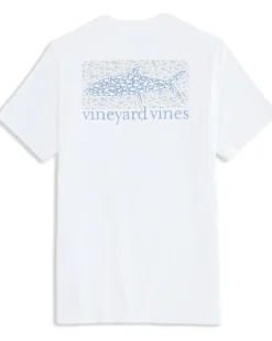 Vineyard Vines Drift-Dye Tarpon Whale Short Sleeve Tee Men's