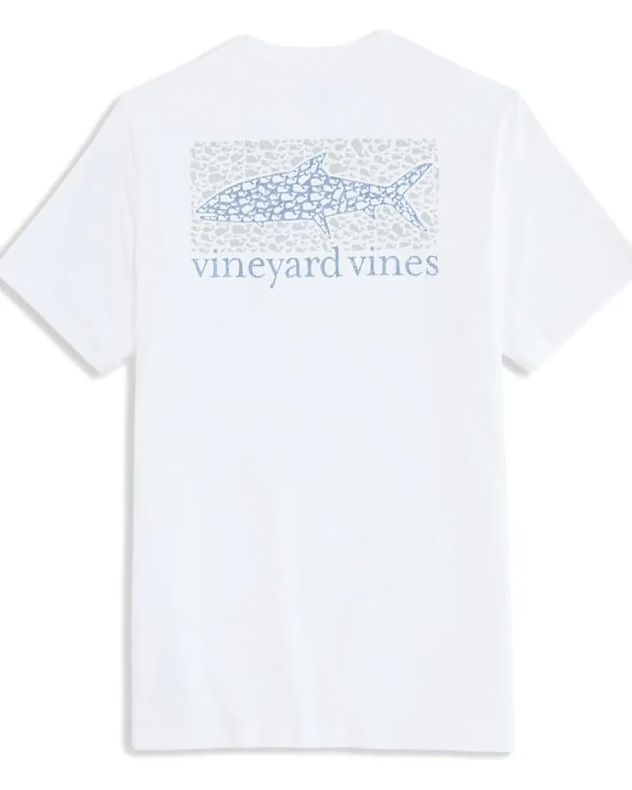 Vineyard Vines Drift-Dye Tarpon Whale Short Sleeve Tee Men's