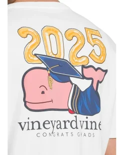 Vineyard Vines 2025 Graduation Whale Short Sleeve Tee Men's