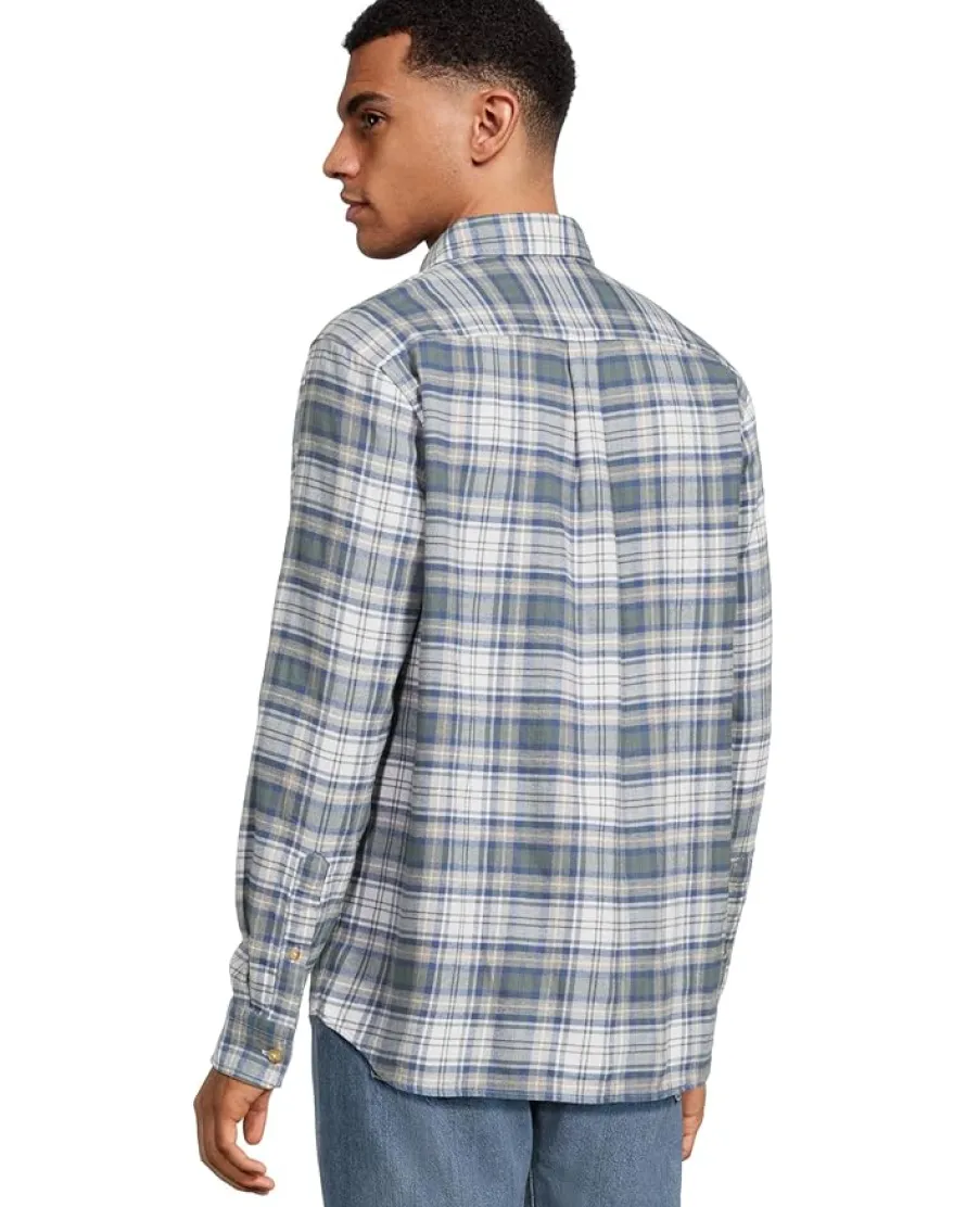 Vineyard Vines Great Point Plaid Vineyard Flannel Shirt Men's