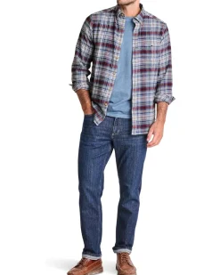 Vineyard Vines Great Point Plaid Vineyard Flannel Shirt Men's